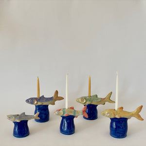School of Fish Candlesticks